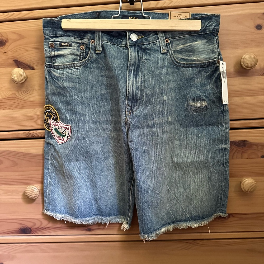NWT Polo Ralph Lauren Boys Denim Shorts